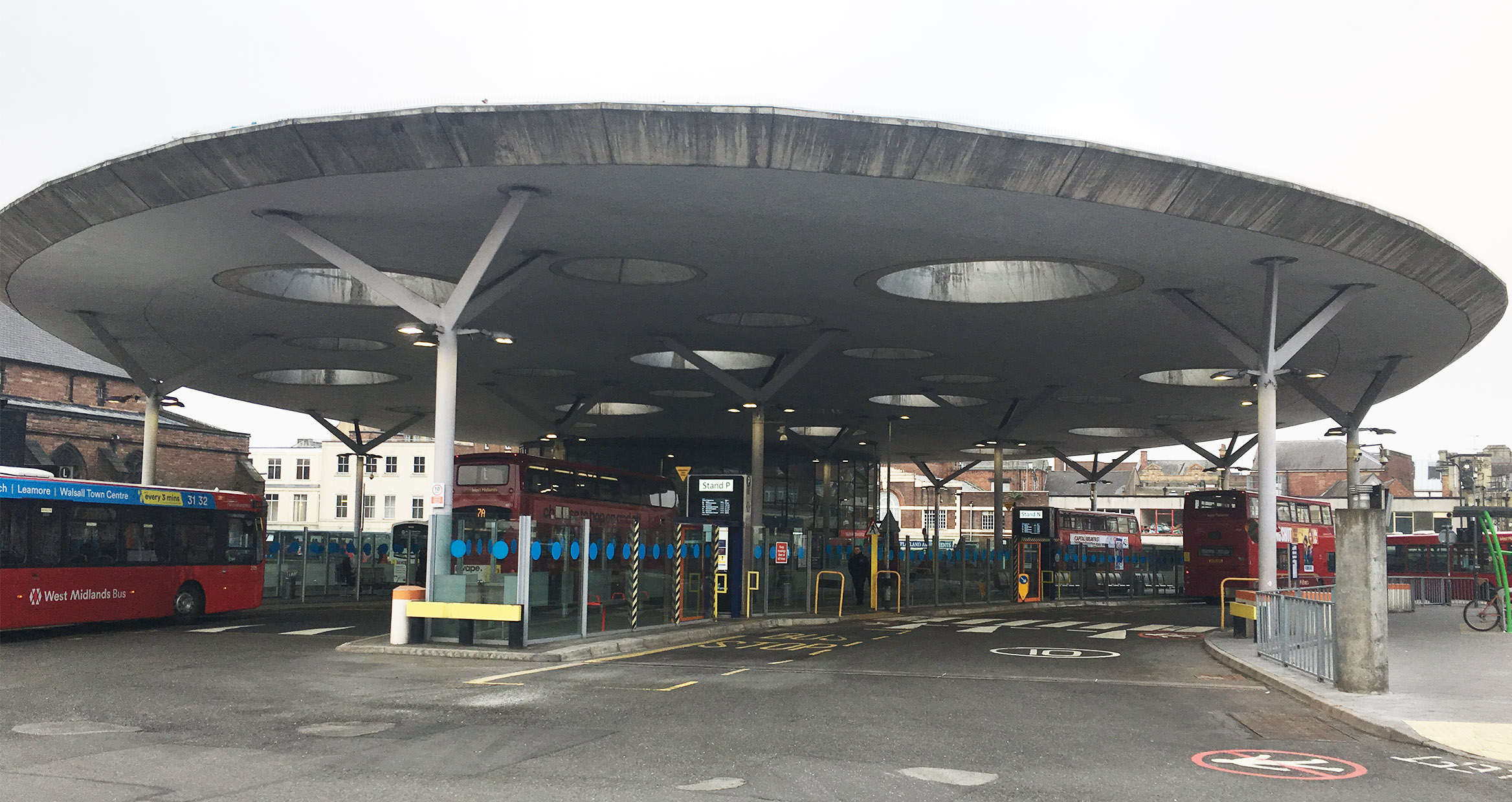 Walsall bus station enhances passenger experience